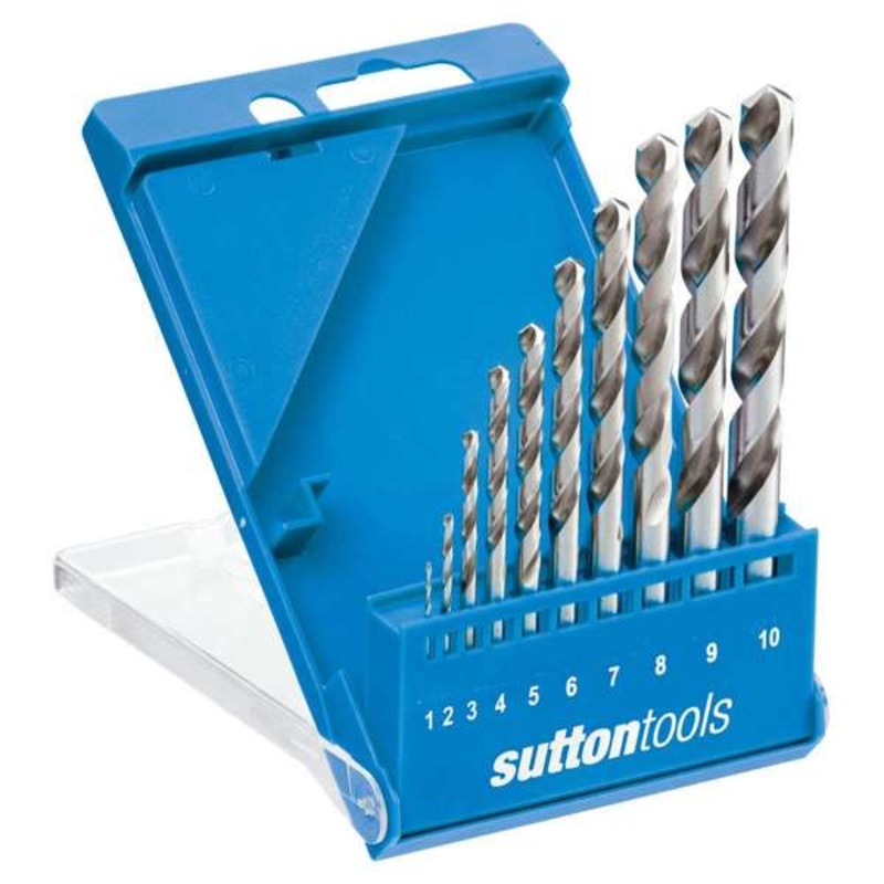 Sutton Tools Metric Viper Drill Bit Set – 10 Piece