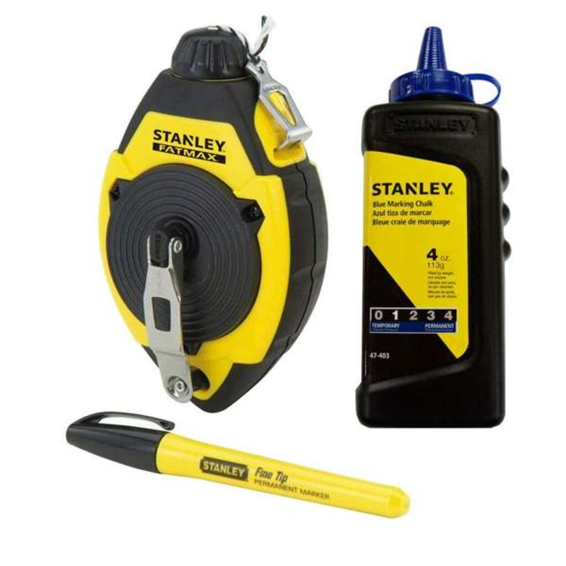 Stanley FatMax Chalk Line Set 1L – 3 Piece