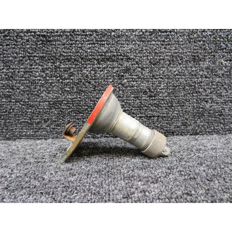 0423006-25 Cessna 336 Wing Navigation Light Base (Worn, Rusted)