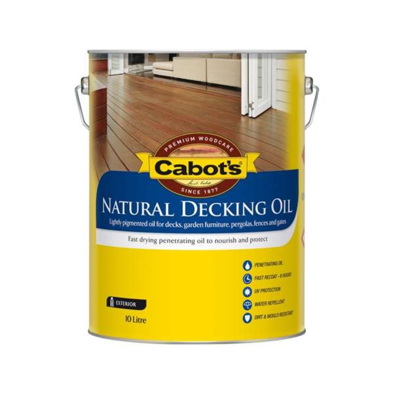 Cabot’s 10L Natural Decking Oil