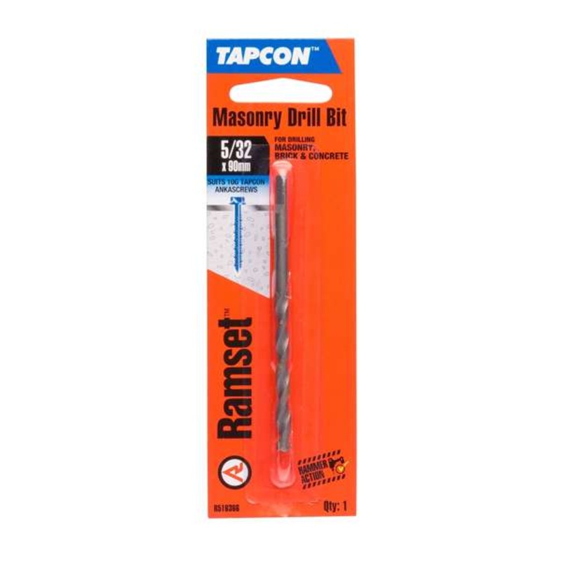 Ramset 5/32 Tapcon Masonry Drill Bit – 1 Pack
