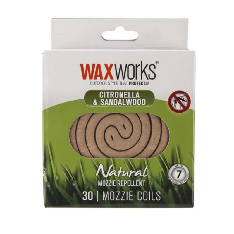 Waxworks Mozzie Coils – 30 Pack