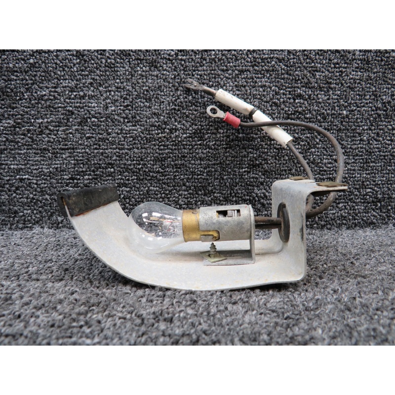 0700616-1, 0513208-1 Cessna 182M Courtesy Light Shield with Socket and Bulb