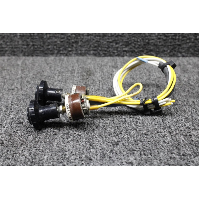 S1880-3, XR-5150 Cessna 177B Panel and Radio Light Dimmer Rheostat Switches