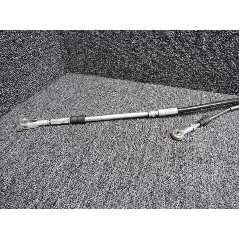 S1244-32, S1244-31 Cessna T210R Cowl Flap Control Cable LH and RH (34.25, 45.5)