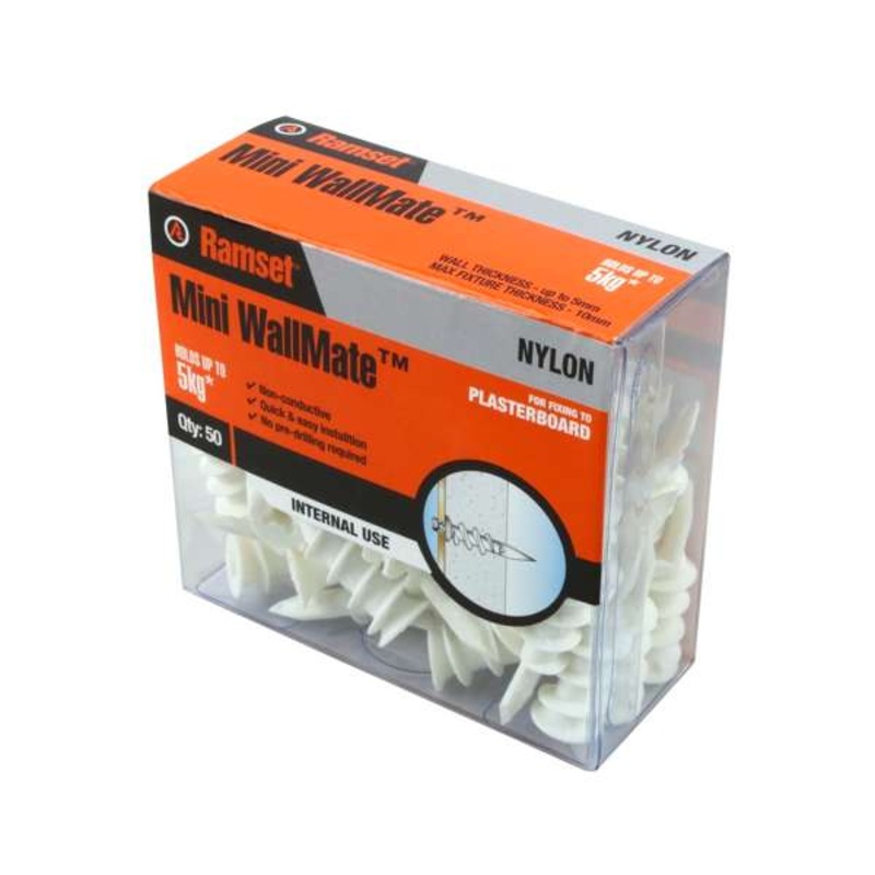 Ramset Wallmate Nylon Mini (50pk)