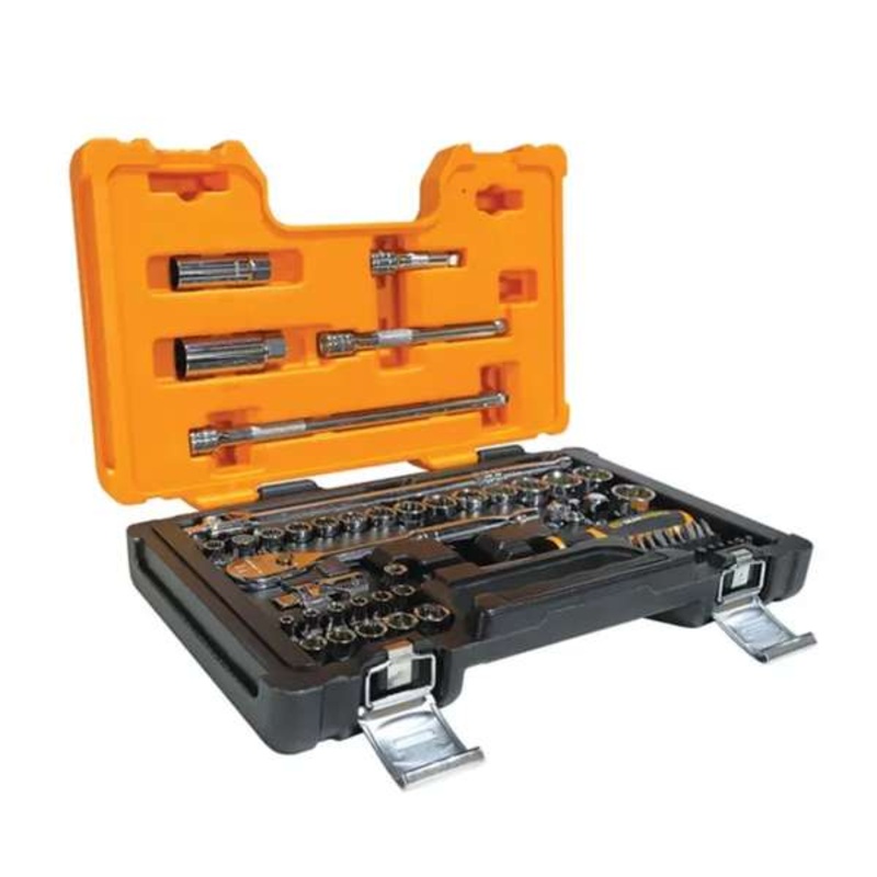 Gearwrench 1/4 & 3/8 Drive Metric & SAE Socket Set – 57 Piece