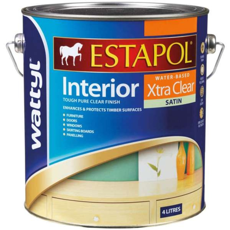 Wattyl Estapol x tra Clear Satin 4L