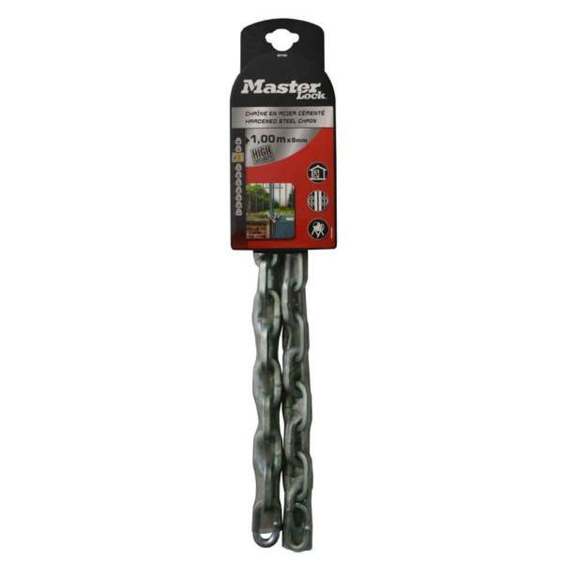 Master Lock Security Chain 1m x 8mm