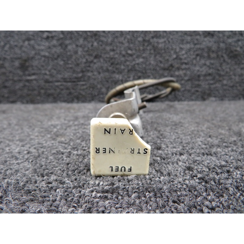 S1517-6 (Use: S1517-7) Cessna 172N Fuel Strainer Control Cable (Broken Knob)