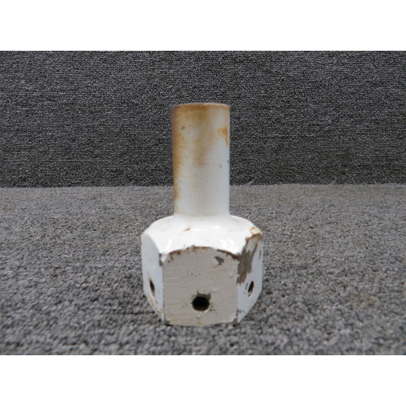 0441130-1 Cessna 172A Main Gear Wheel Fairing Nut (Steel) (Rusted) (L: 3.125)