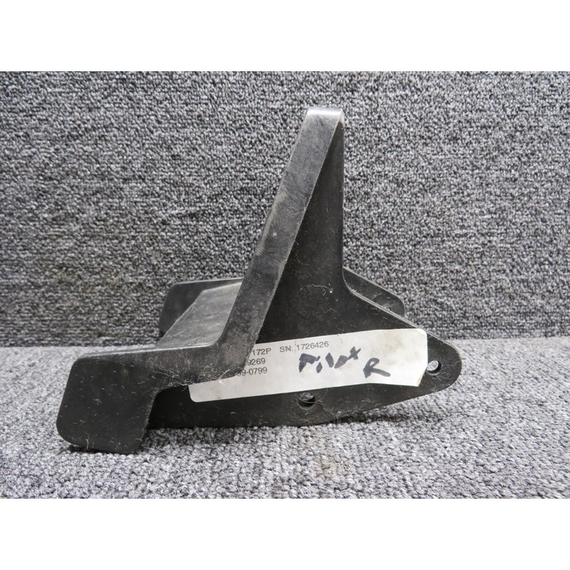 0413578-1 Cessna 172P Rudder Brake Pedal Assembly (Minus Bar)