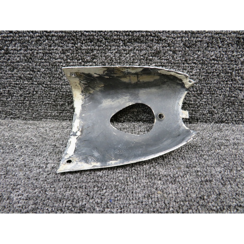 0523566-6 Cessna 172 Wing Position Light Shield with Cutout RH (Worn Shield)