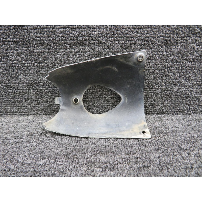 0523566-2 Cessna 152 Wing Light Shield without Bottom Notch (Large Gash & Wear)