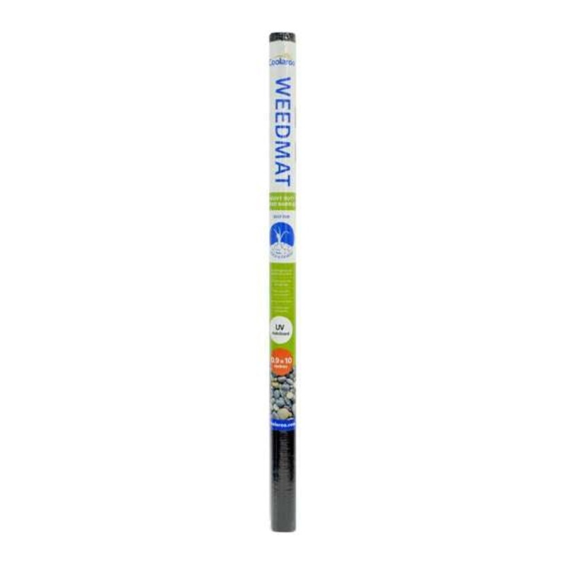 Coolaroo Weed Mat Heavy Duty Black 0.9 x 10m