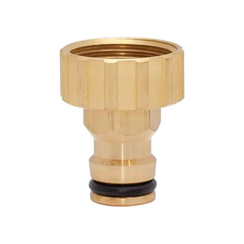 Neta Brass Tap Adaptor 3/4 x 12mm