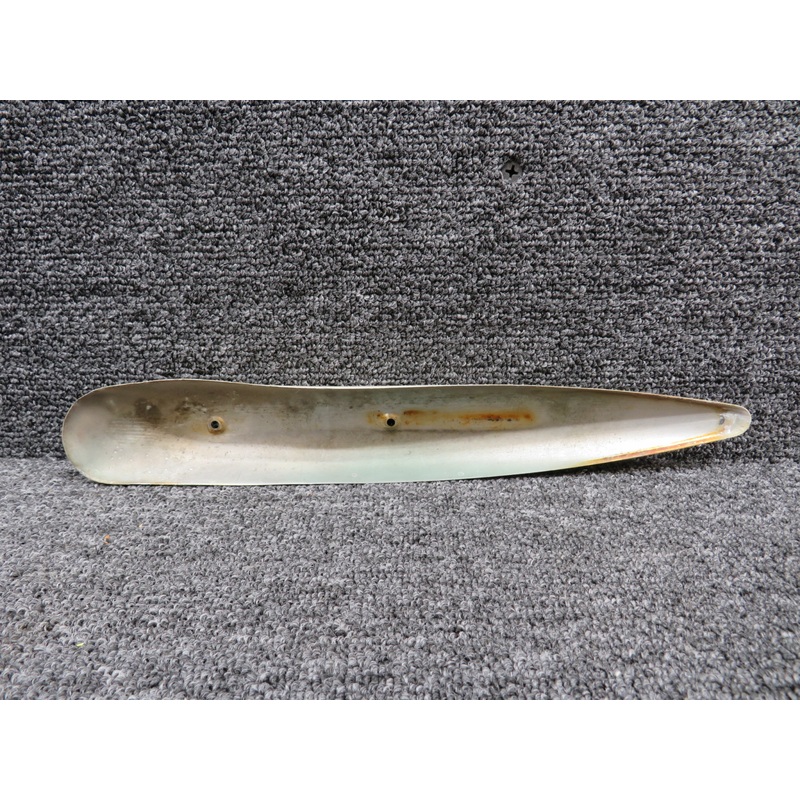 0711001-21 Cessna 182A Cabin Door Upper Hinge Fairing (Dented)