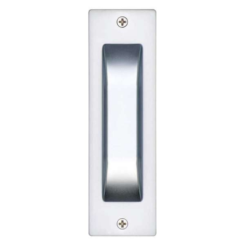 Gainsborough Flush Pull Rectangular Satin Chrome