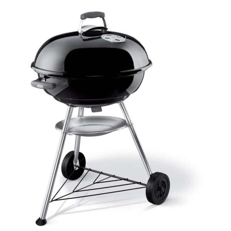 Weber Compact Kettle BBQ Black 570mm