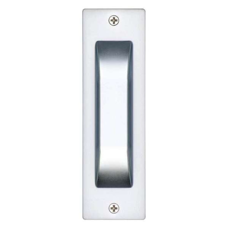 Gainsborough Rectangular Flush Pull Satin Chrome