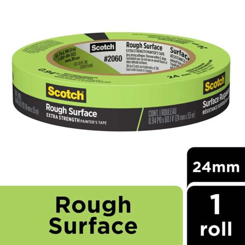 Scotch Rough Surface Extra Strength Painter’s Masking Tape 24mm x 55m