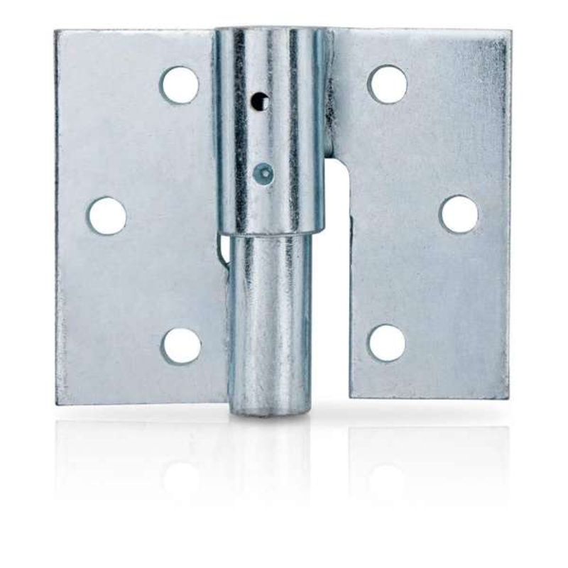 Trio Hinge Timber to Timber Right Hand Zinc Plated 88 x 101mm – 2 Pack