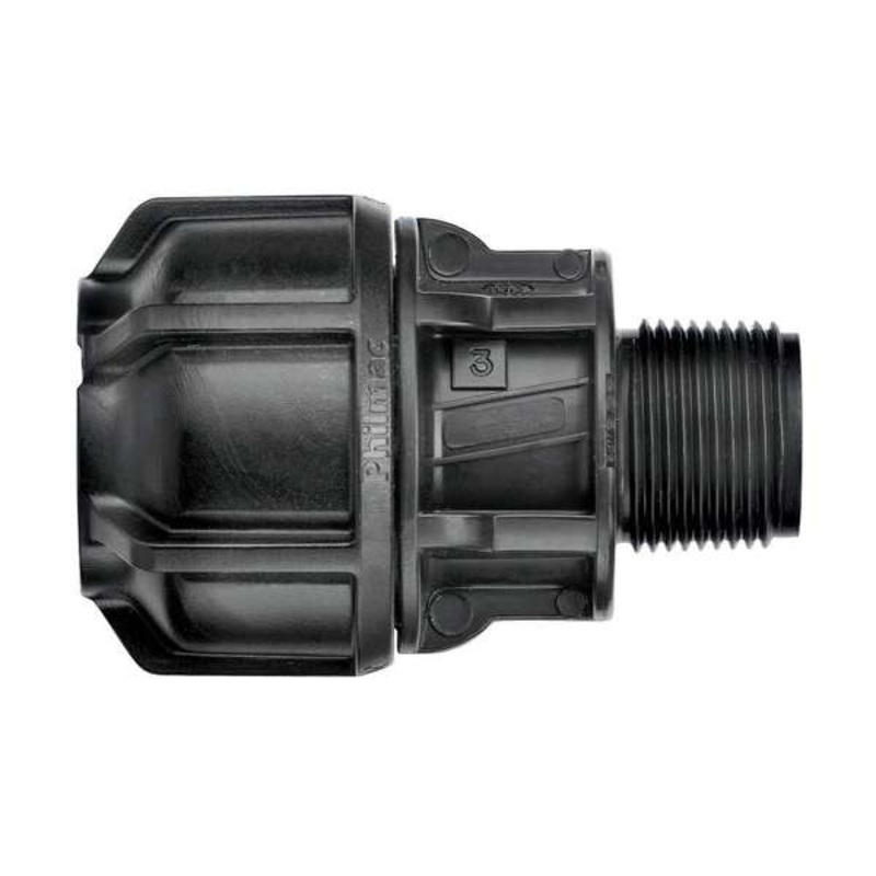 Philmac 3G Metric End Connector BSP Threaded Male 50mm x 2
