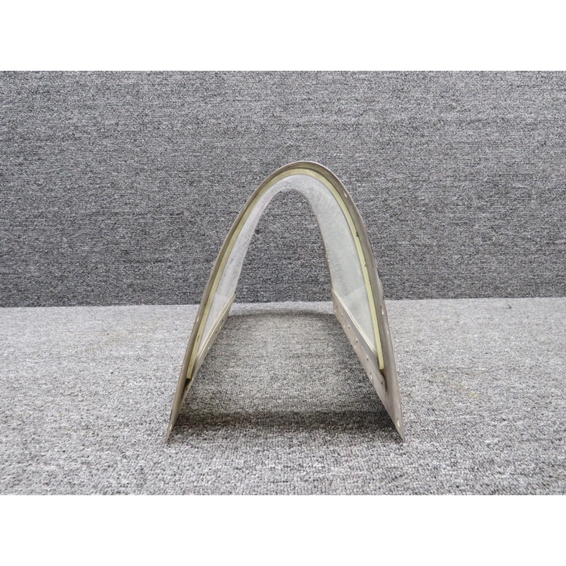 0523115 Cessna 150 Landing Light Window Assembly (Scratched Plexiglass)