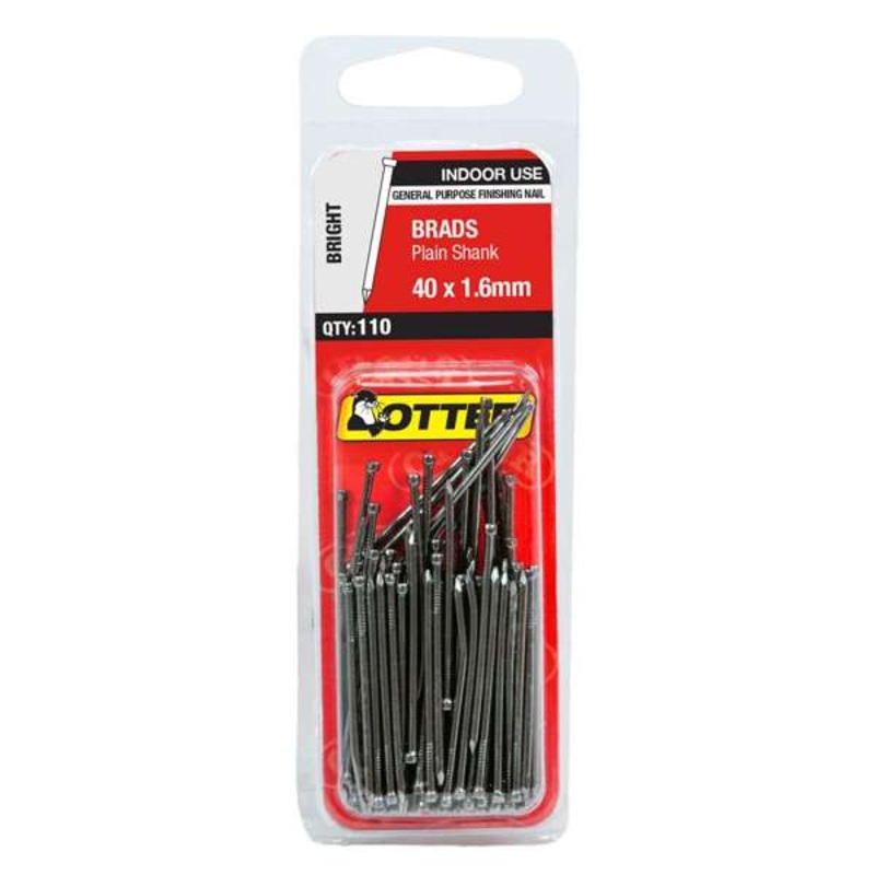 Otter Nail Bullet Head Bright 40 x 1.60mm – Handy Pack