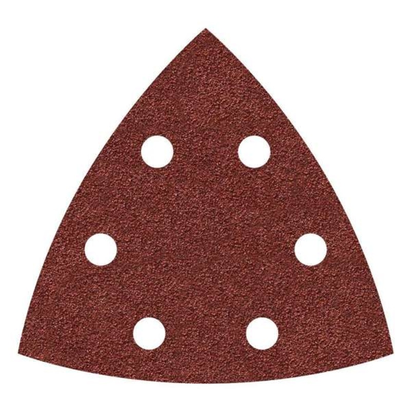 Norton Sanding Sheet 6H P80 Grit 93 x 93mm – 5 Pack