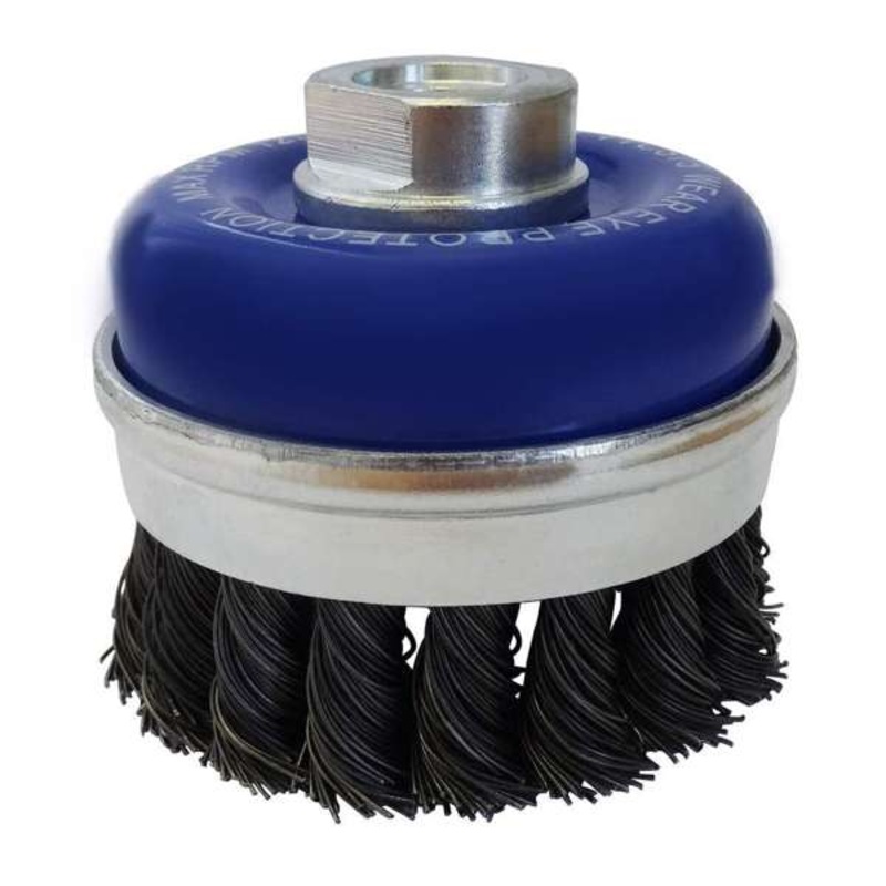 Tomcat Cup Brush with Skirt Multi-Thread Twistknot 75mm