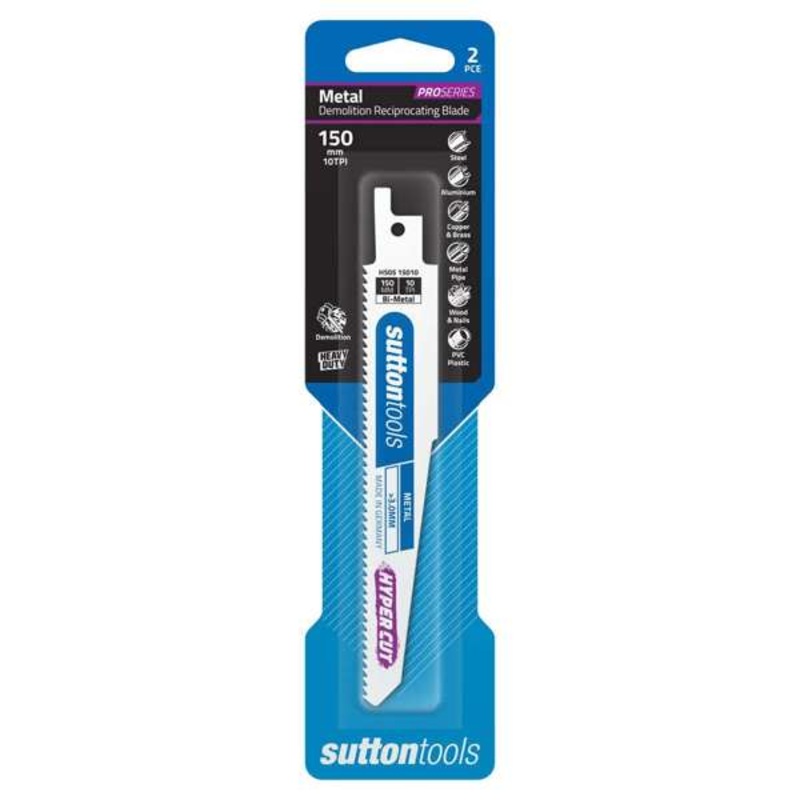 Sutton Tools Metal Reciprocating Blade Hypercut