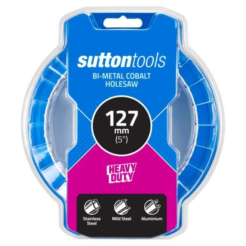 Sutton Tools 127mm White Cobalt Bi-Metal Holesaw