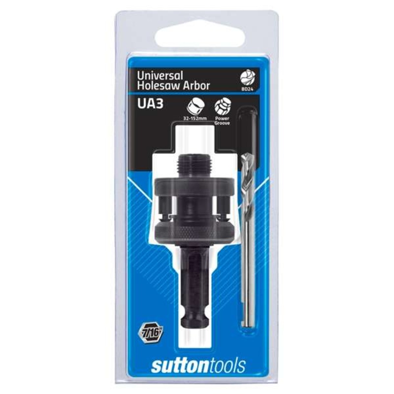Sutton Tools 32 – 152mm UA3 Universal Holesaw Arbor