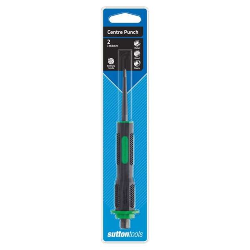 Sutton Tools Centre Punch Soft Grip 2.0 x 165mm