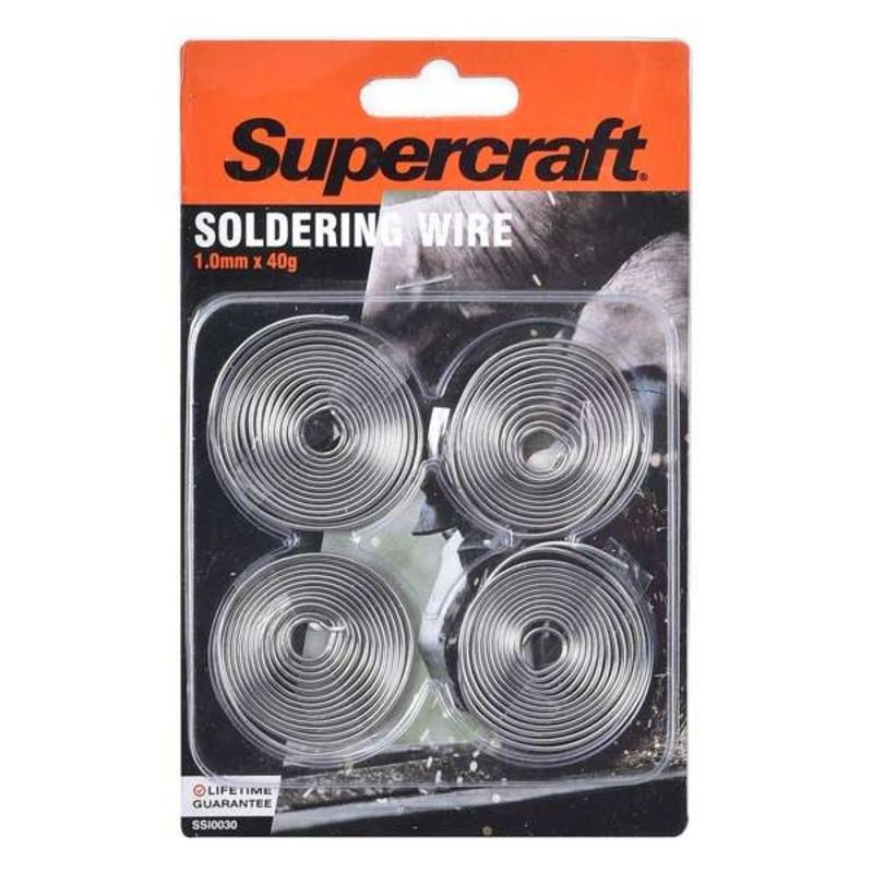 Supercraft Soldering Wire Set 1mm x 40g – 4 Piece