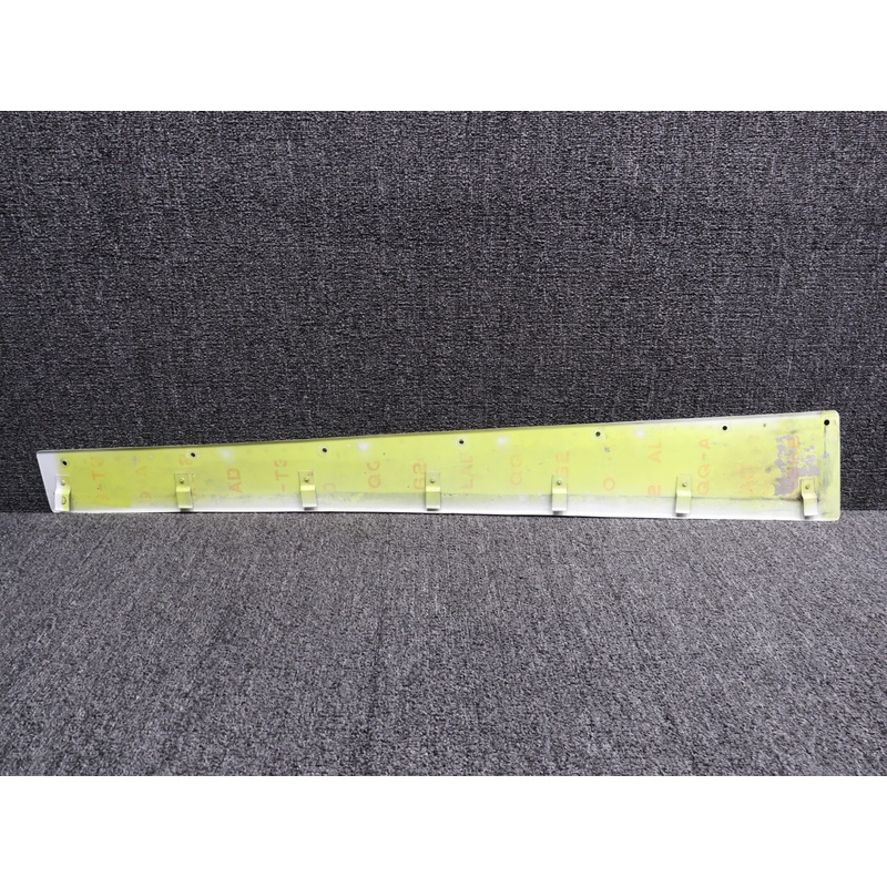 0322714-1 Cessna 195B Upper Wing Root Gap Cover LH (Holes Enlarged)