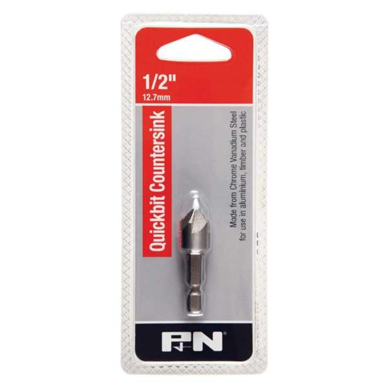 P&N Quickbit Countersink Rose Head CRV 1/2
