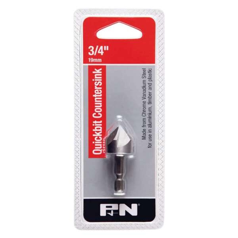 P&N Quickbit Countersink Rose Head CRV 3/4