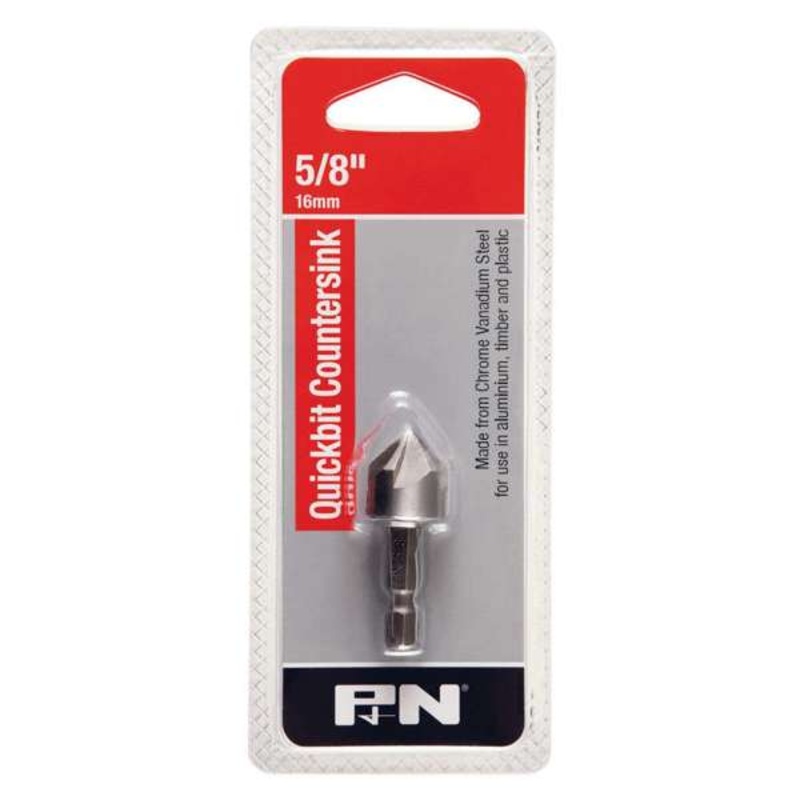 P&N Quickbit Countersink Rose Head CRV 5/8