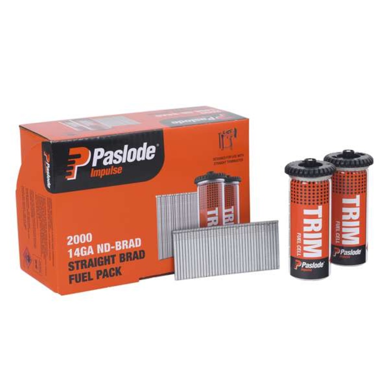 Paslode 14g x 38mm ND Brad With Fuel – 2000 Pack