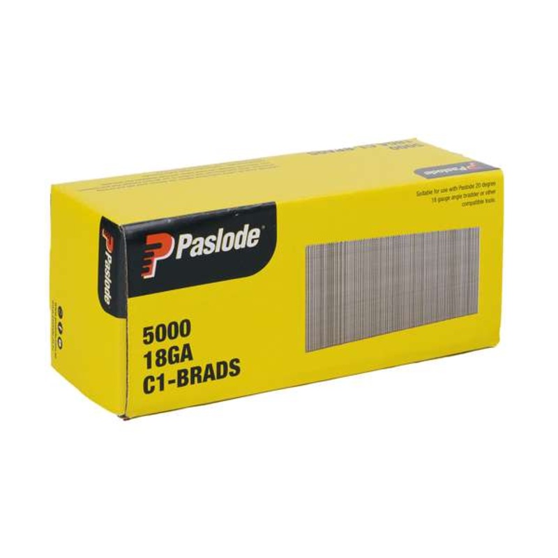 Paslode 50 x 1.2mm PNeumatic C1 Brad – 5000 Pack