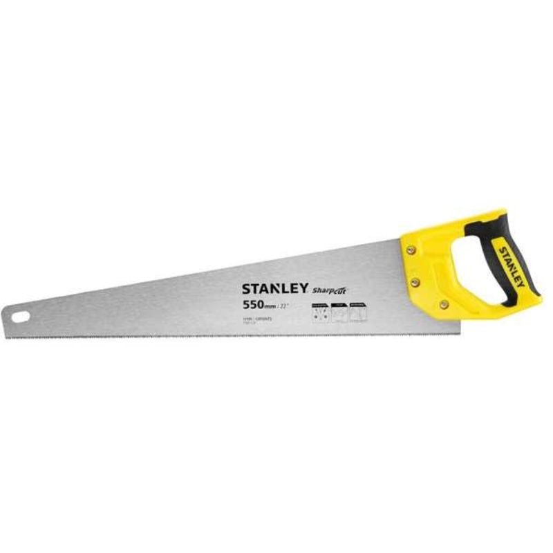 Stanley Sharpcut Handsaw 11TPI 550mm 22
