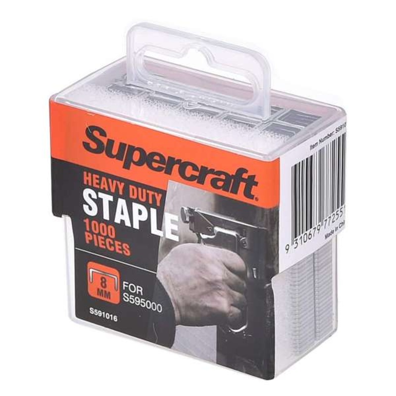 Supercraft Heavy Duty Staple 8mm – 1000 Piece