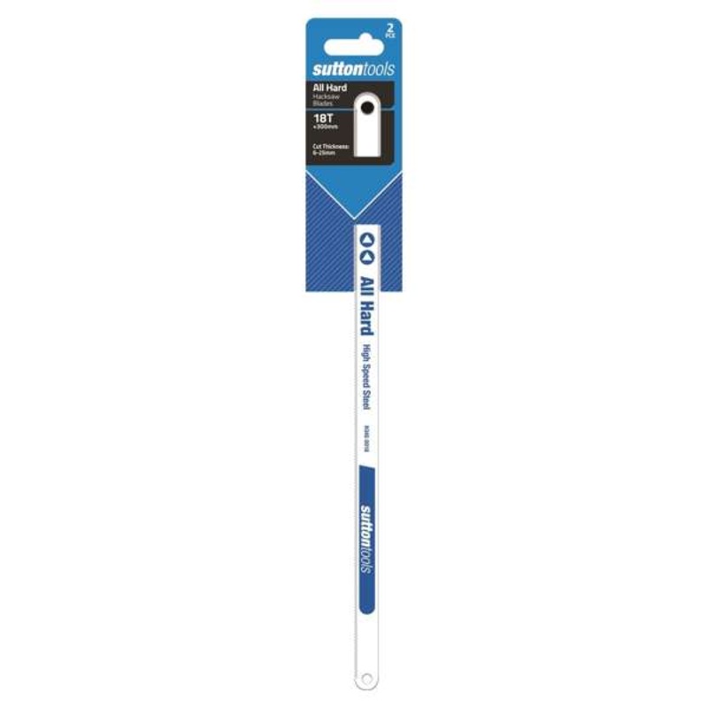Sutton Tools All Hard Hacksaw Blade – 2 Pack