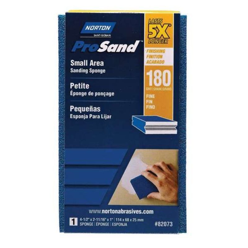Norton ProSand Sanding Sponge 180 Grit