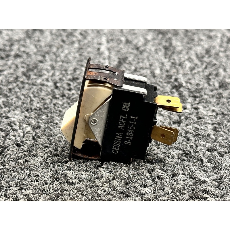 S-1845-1-1 Cessna Aircraft Rocker Switch Assembly