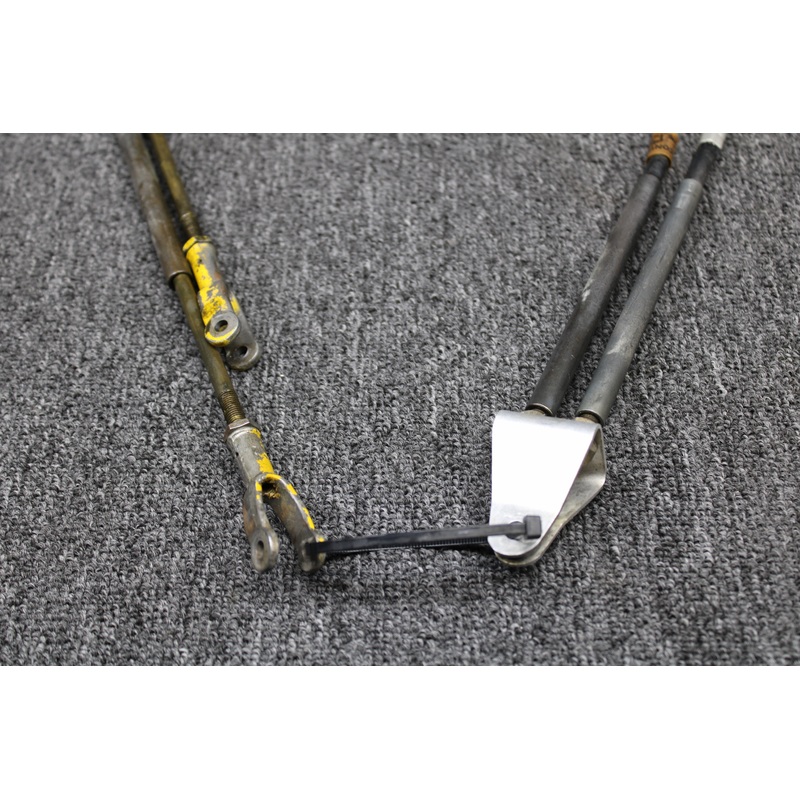 S1244-28, S1244-27 Cessna 210L Cowl Clap Control Cable Assy (L: 36.75, 48.5)