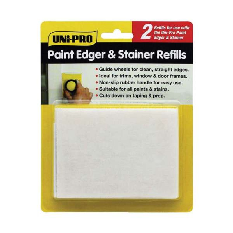 Uni-Pro Paint Edger & Stainer Refill – 2 Pack
