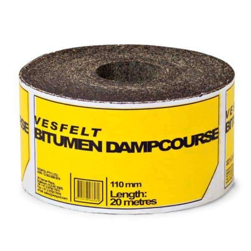 Vesflet Bitumen Dampcourse 110mm x 20m